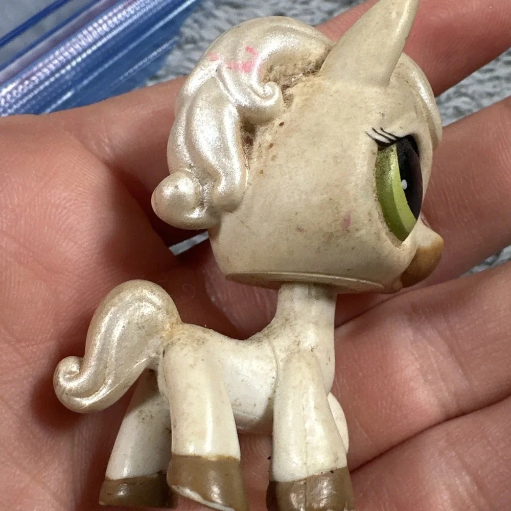 HORSE #739 - Littlest Pet Shop - Hasbro LPS Vintage Figure Toy Dirty